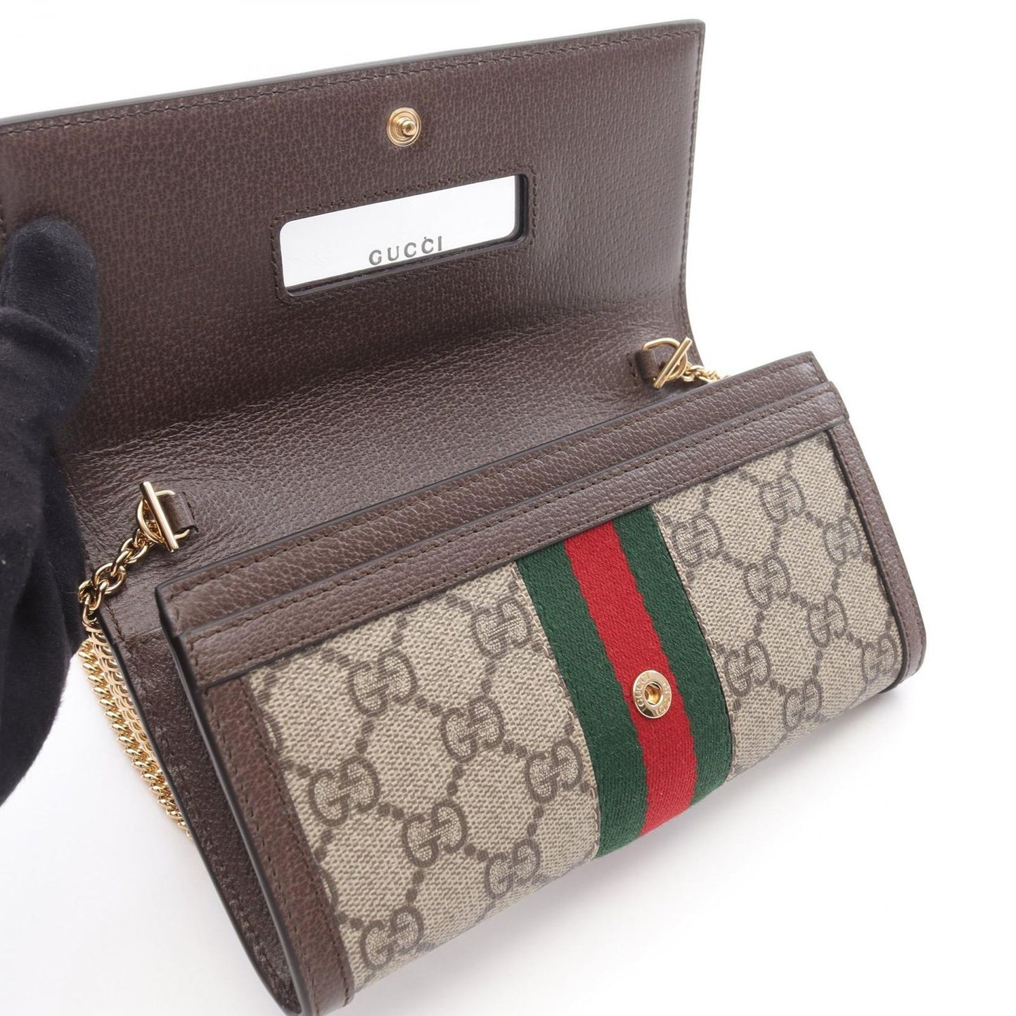 Gucci Shoulder Bag Ophidia GG Supreme Leather — view 6