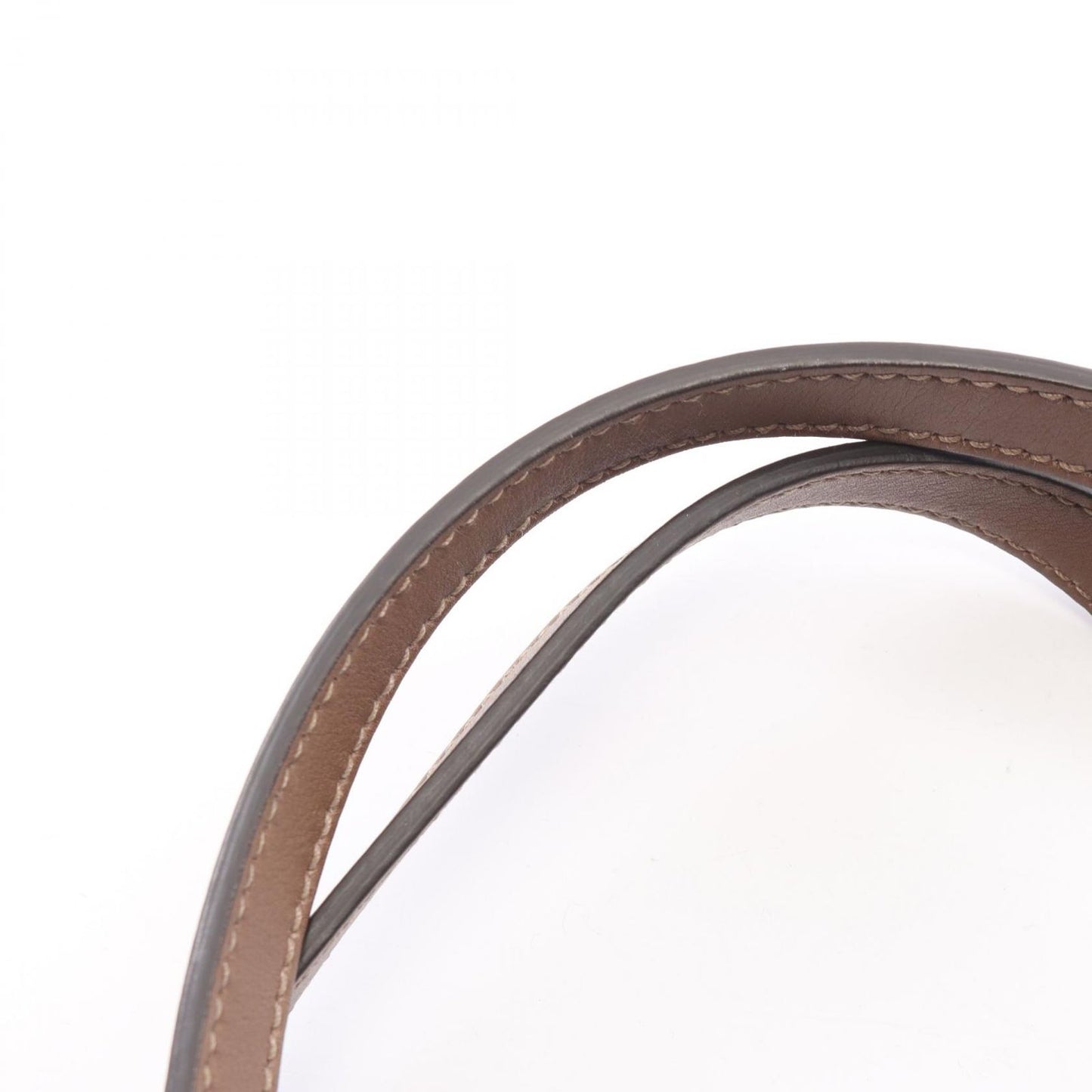 Gucci Handbag GG Supreme Ivory Brown Canvas Leather Tote — view 8