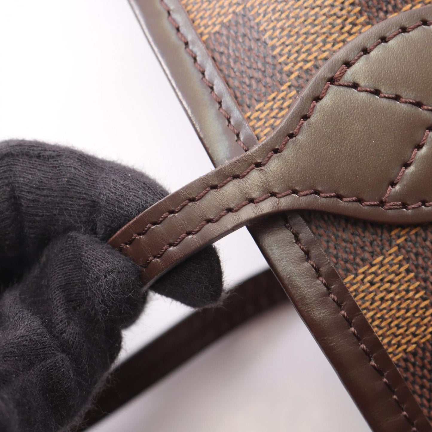 Louis Vuitton Tote Bag Neverfull PM Damier Ebene Leather — view 8