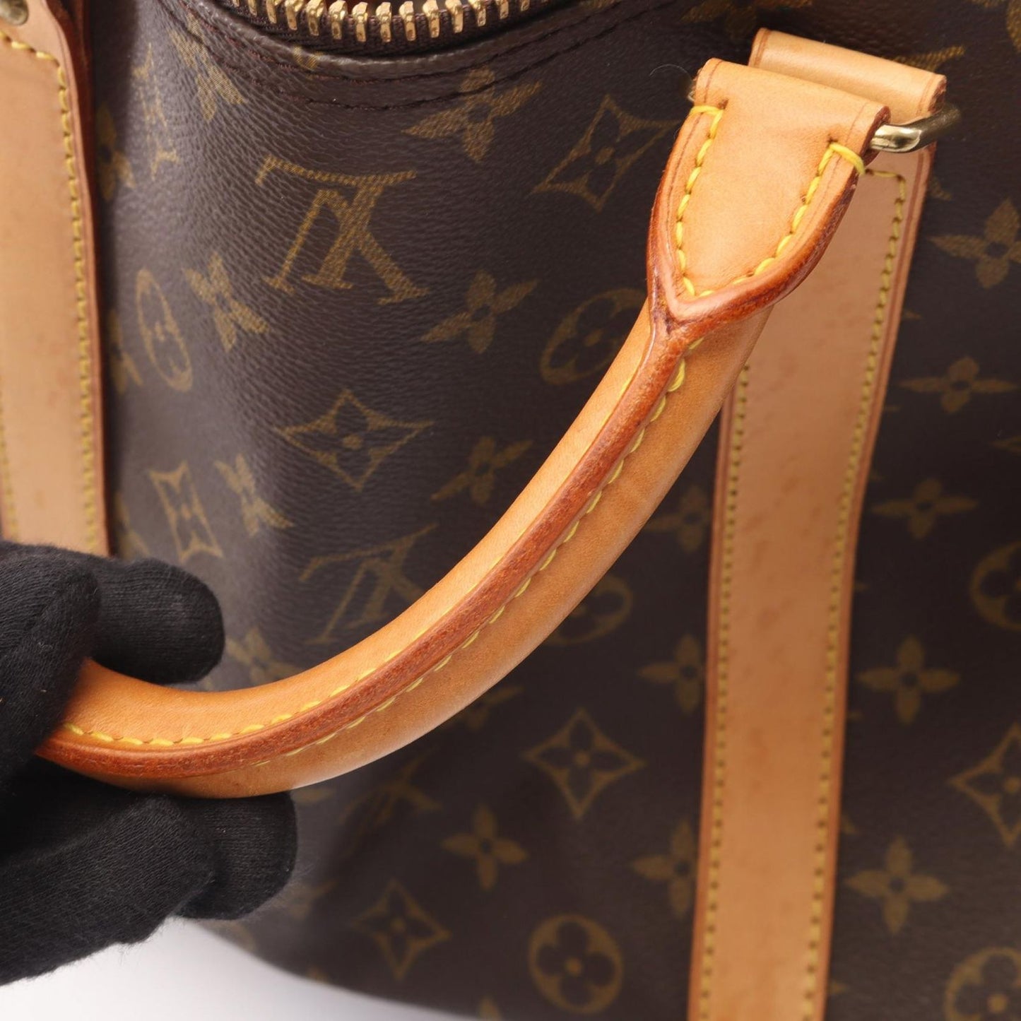 Louis Vuitton Boston Bag Keepall 60 Leather — view 8