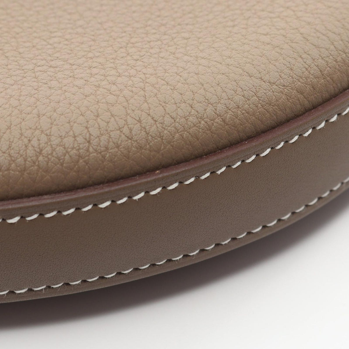 Hermes Shoulder Bag Petit Arson Etoupe Leather — view 8