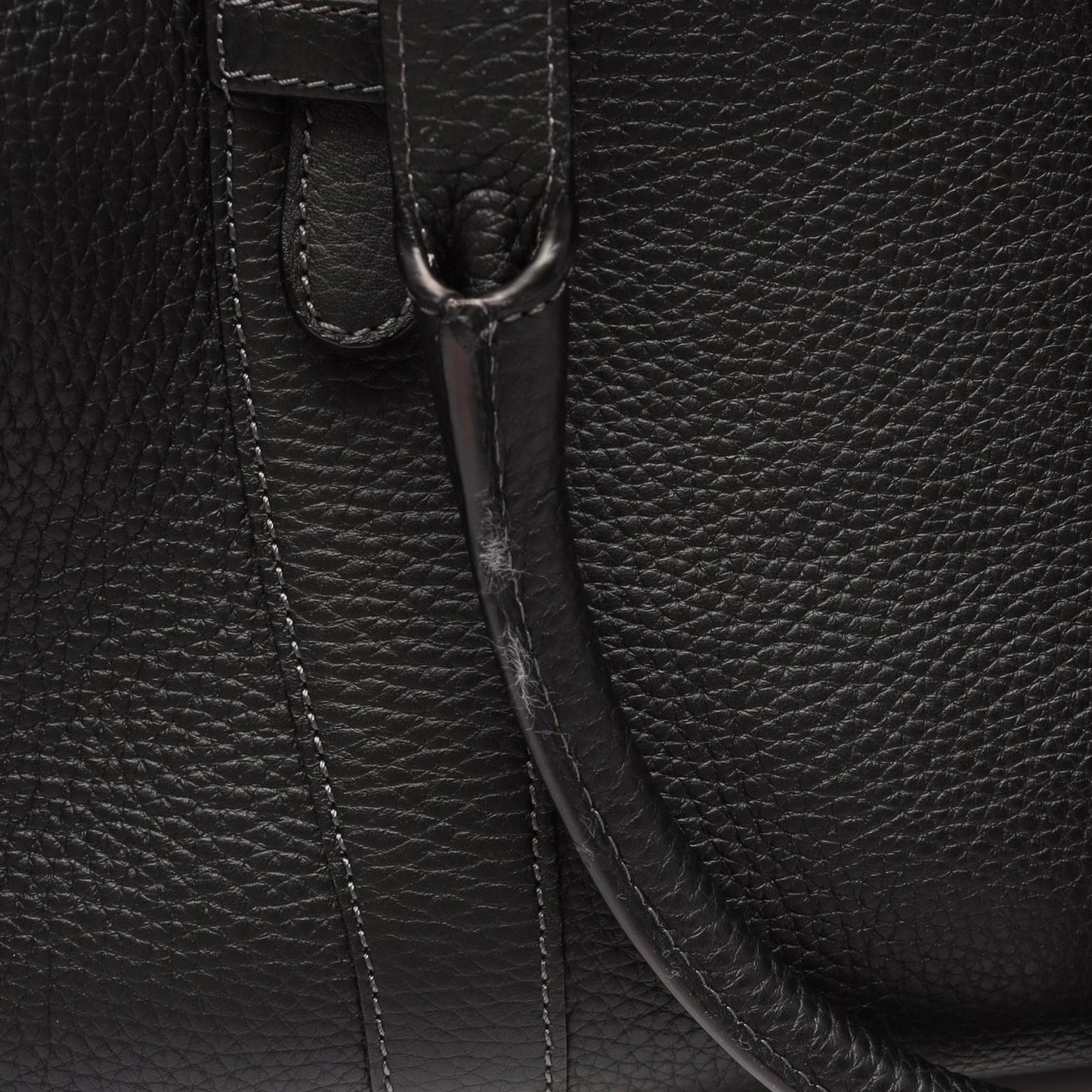 Loewe Boston Bag Senda Large Black Leather — view 8