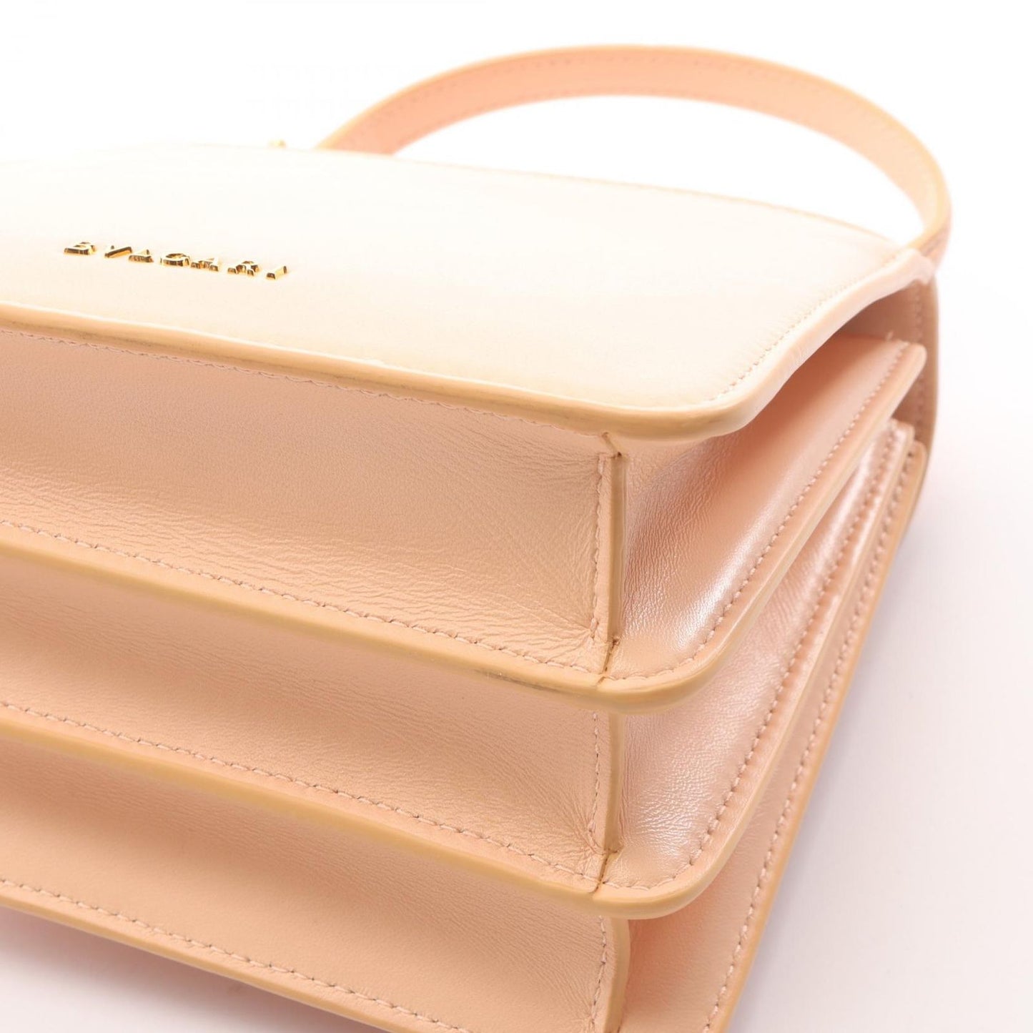 Bvlgari Serpenti Forever 2-Way Light Pink Leather Shoulder Bag — view 8