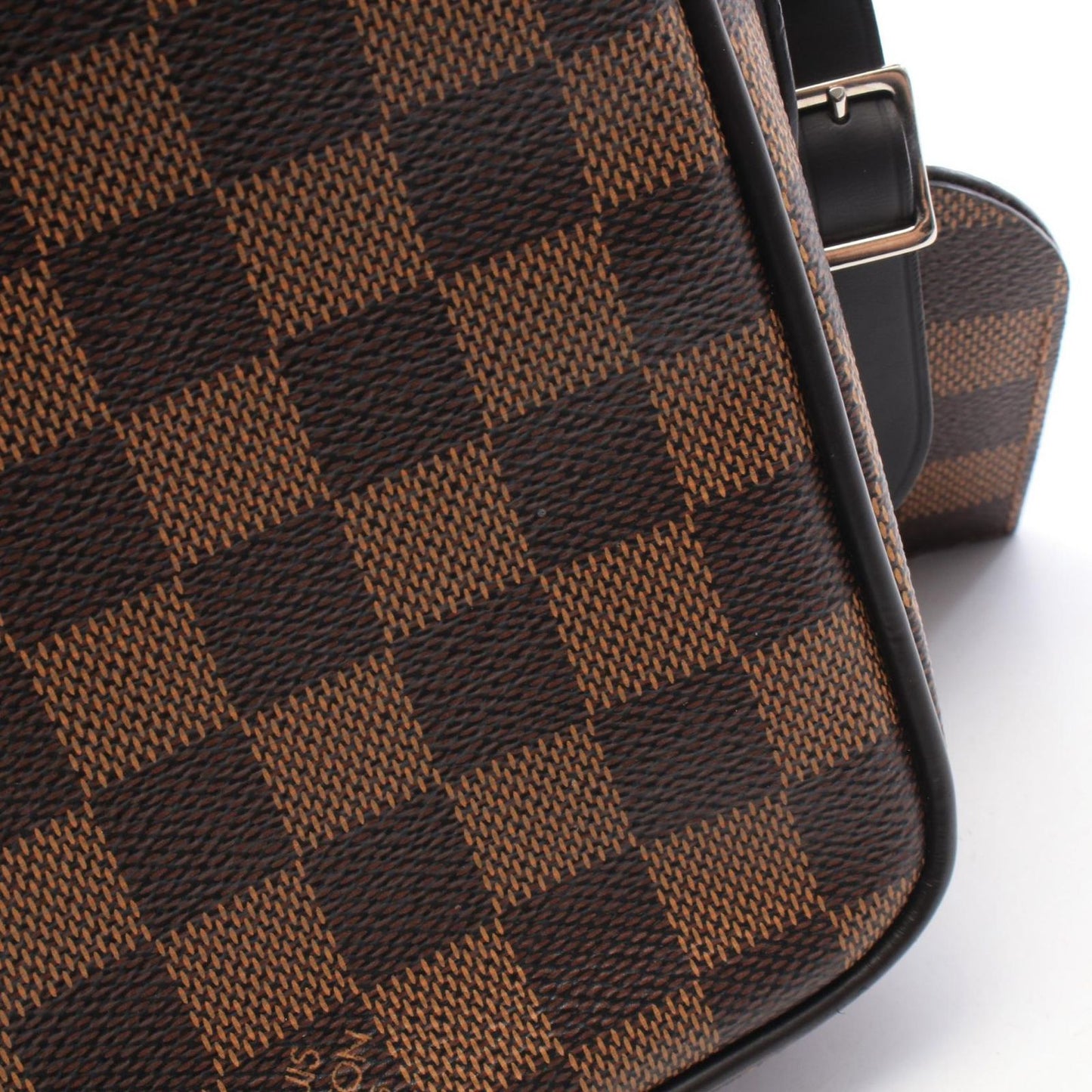 Louis Vuitton Shoulder Bag Amazon Damier Savanna Chapman Brazza Leather — view 8