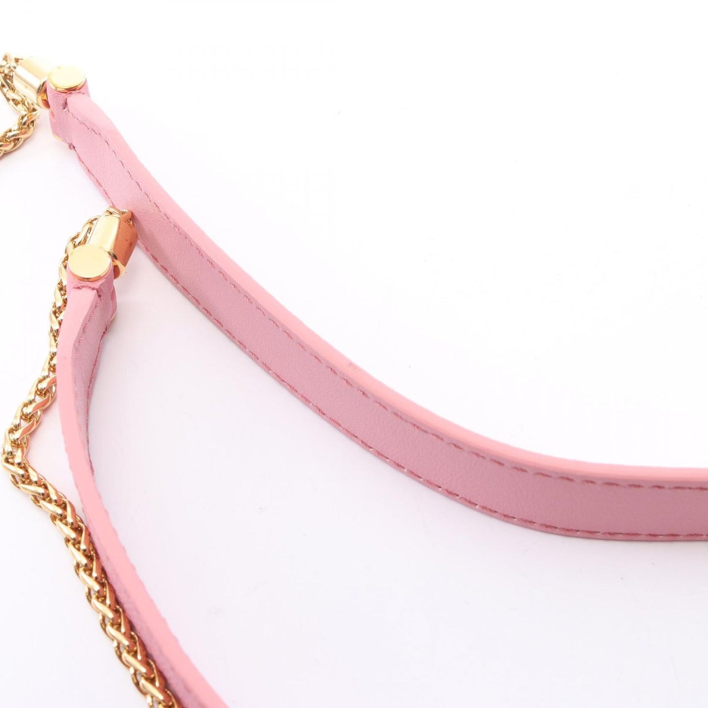 Bvlgari Shoulder Bag Serpenti Ellipse Micro Pink Leather — view 6