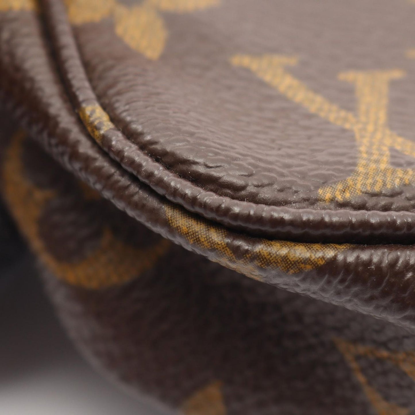 Louis Vuitton Handbag Pochette Soir Monogram Leather — view 8