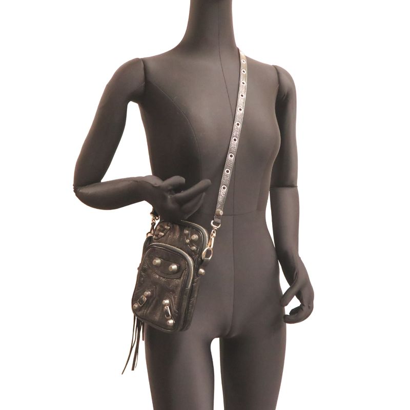 Balenciaga Shoulder Bag Black — view 8