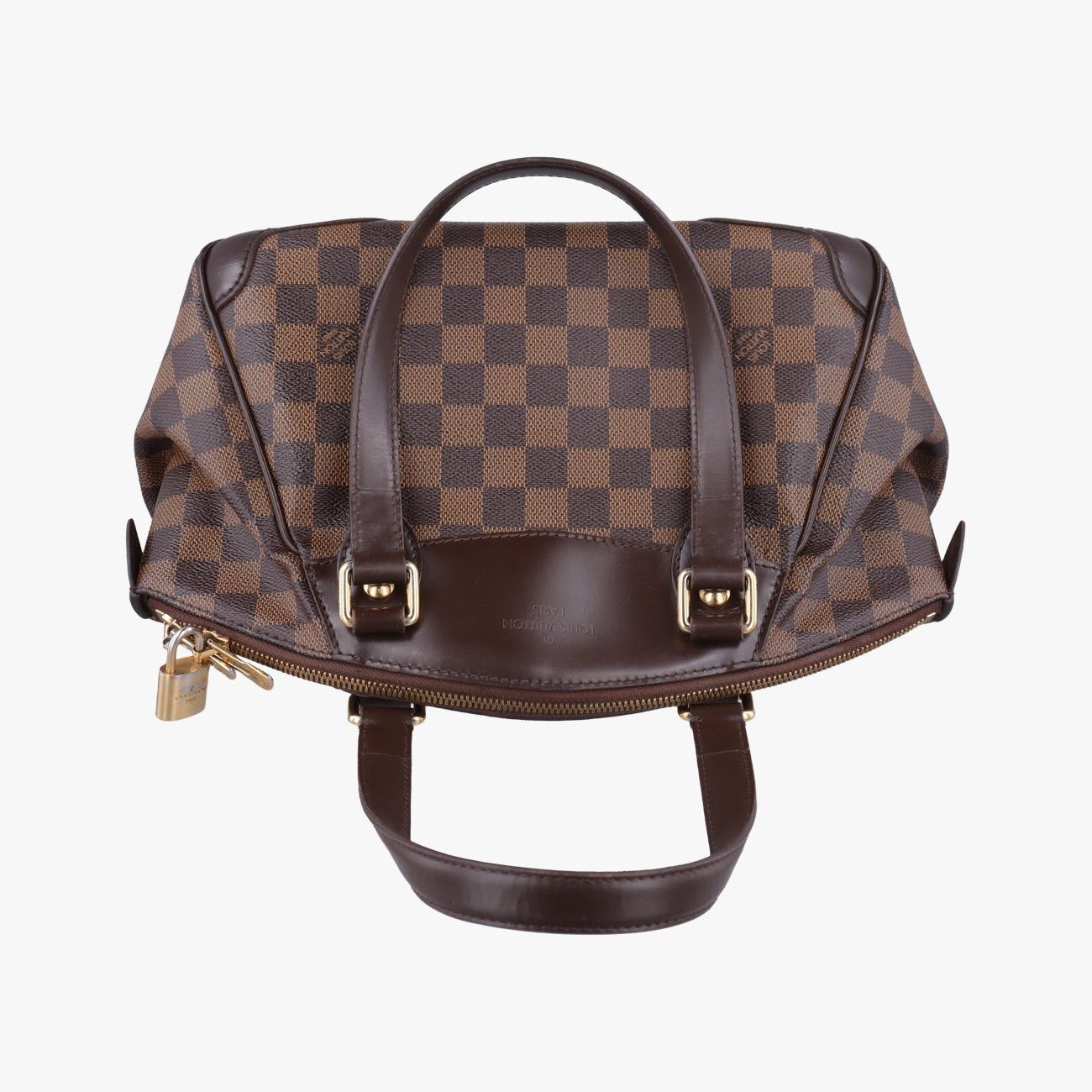 Louis Vuitton Verona PM Ebene Damier Canvas Shoulder Bag — view 8