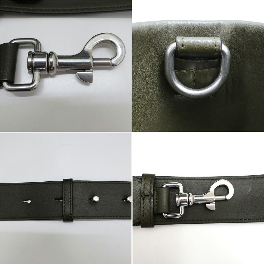 Bottega Veneta Maxi Intrecciato Tote Bag Khaki Dark Green 2-Way — view 8