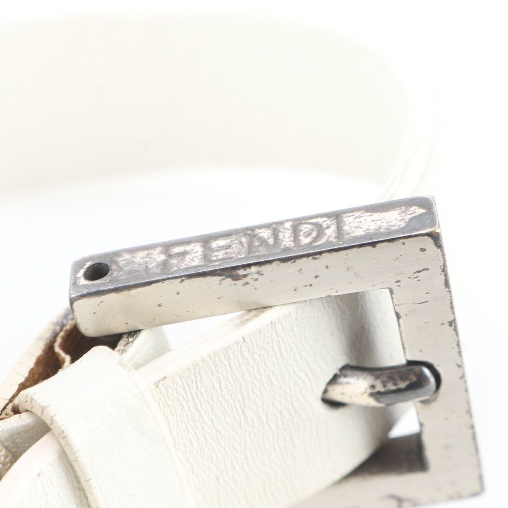 Fendi Zucca Mamma Baguette Bucket Leather Shoulder Bag — view 8