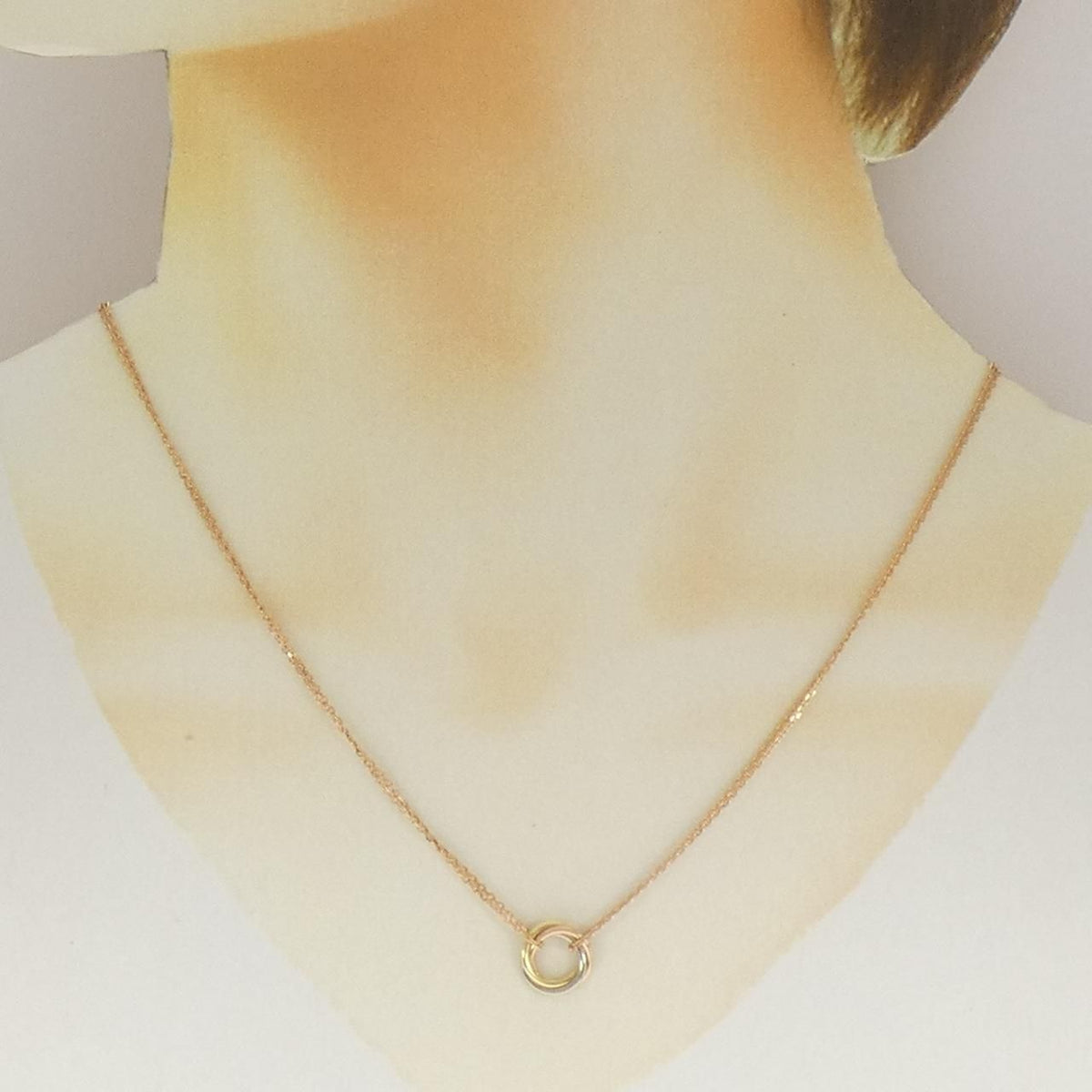 Cartier Trinity Necklace Gold — view 5