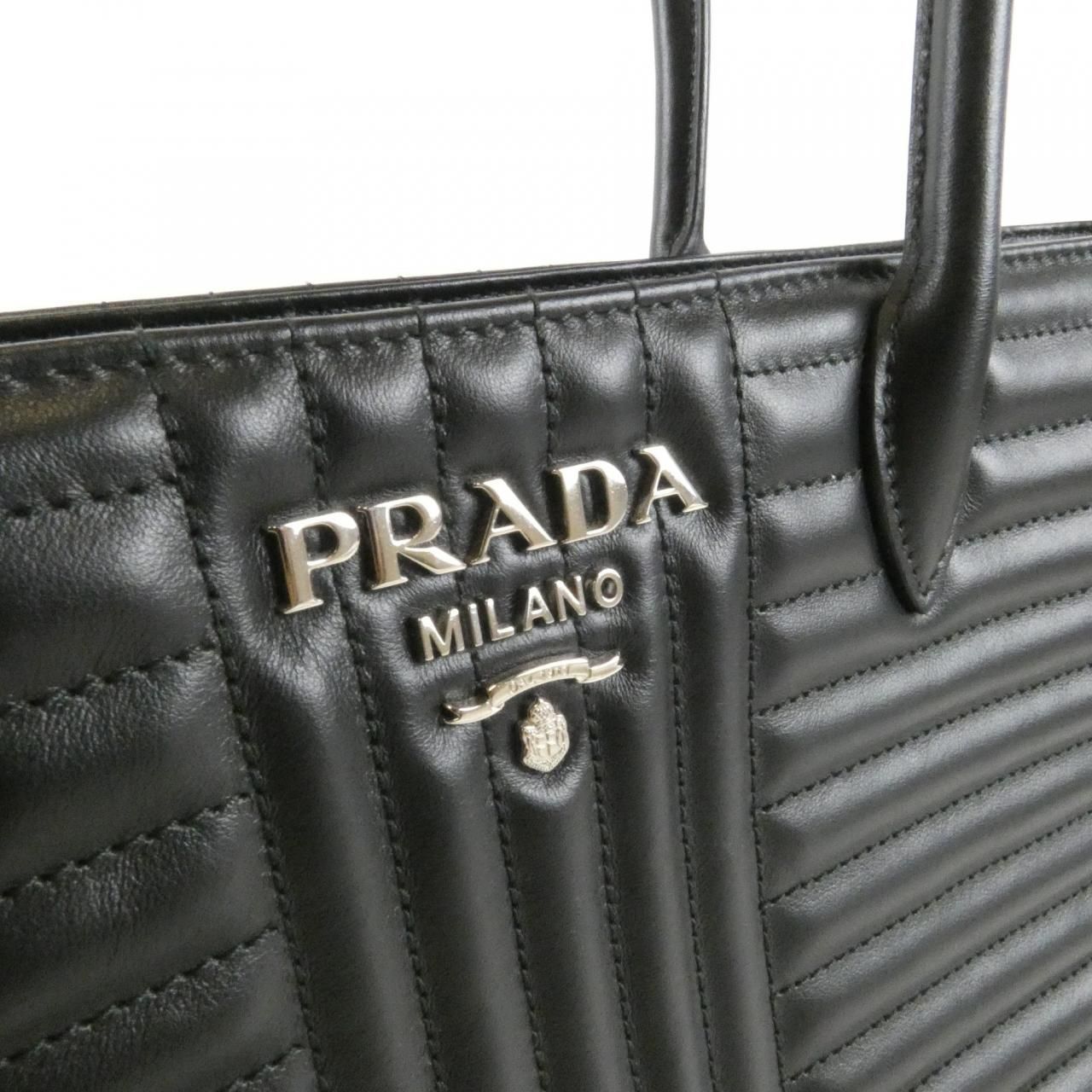 Prada Bag Handbag Silver — view 6