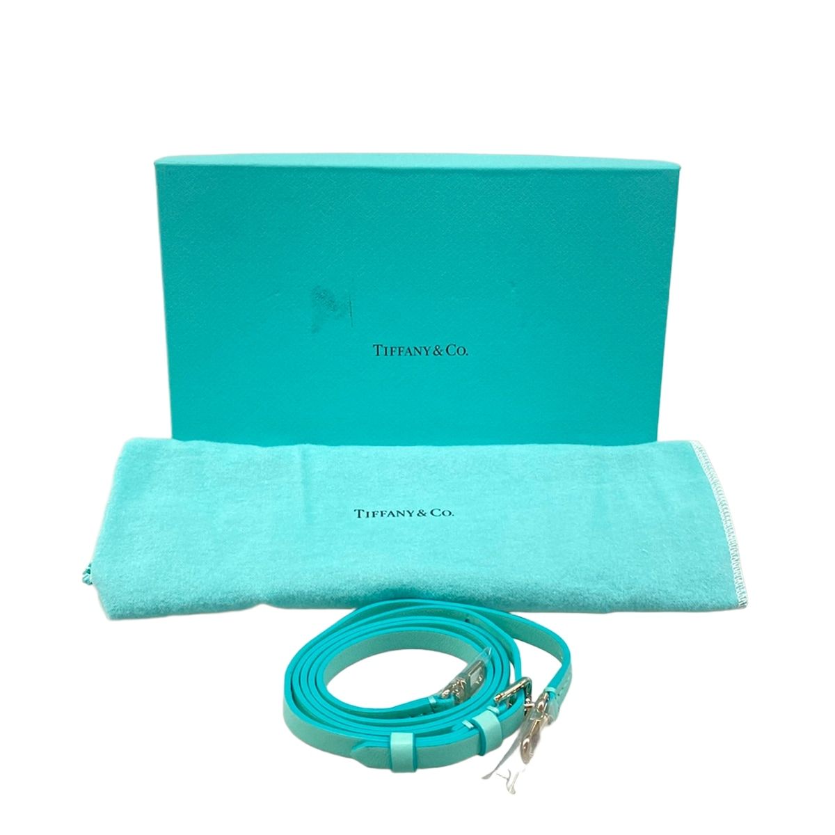 Tiffany & Co Tote Mini Shopping Cobalt Blue Mini Bag Cat Street — view 8