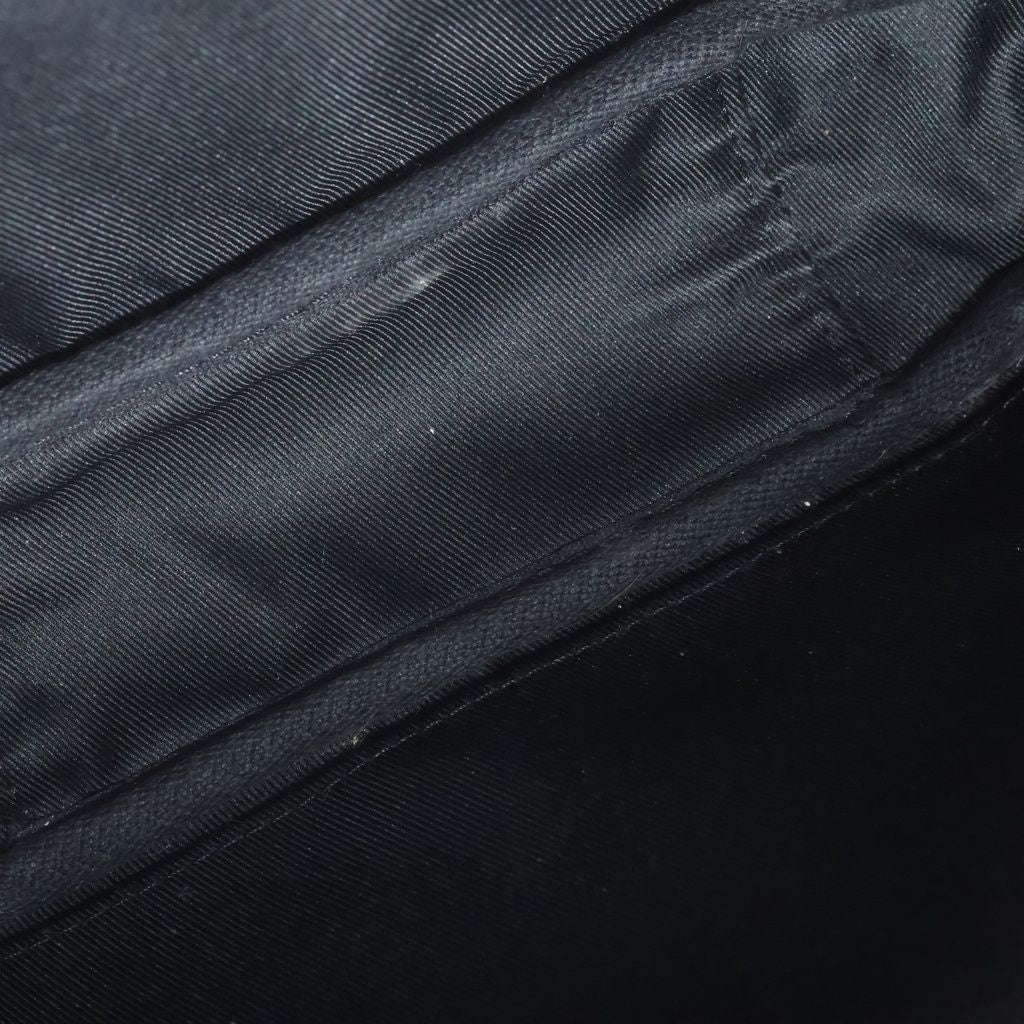 Louis Vuitton Monogram Eclipse Bum Bag Black Leather Silver — view 8