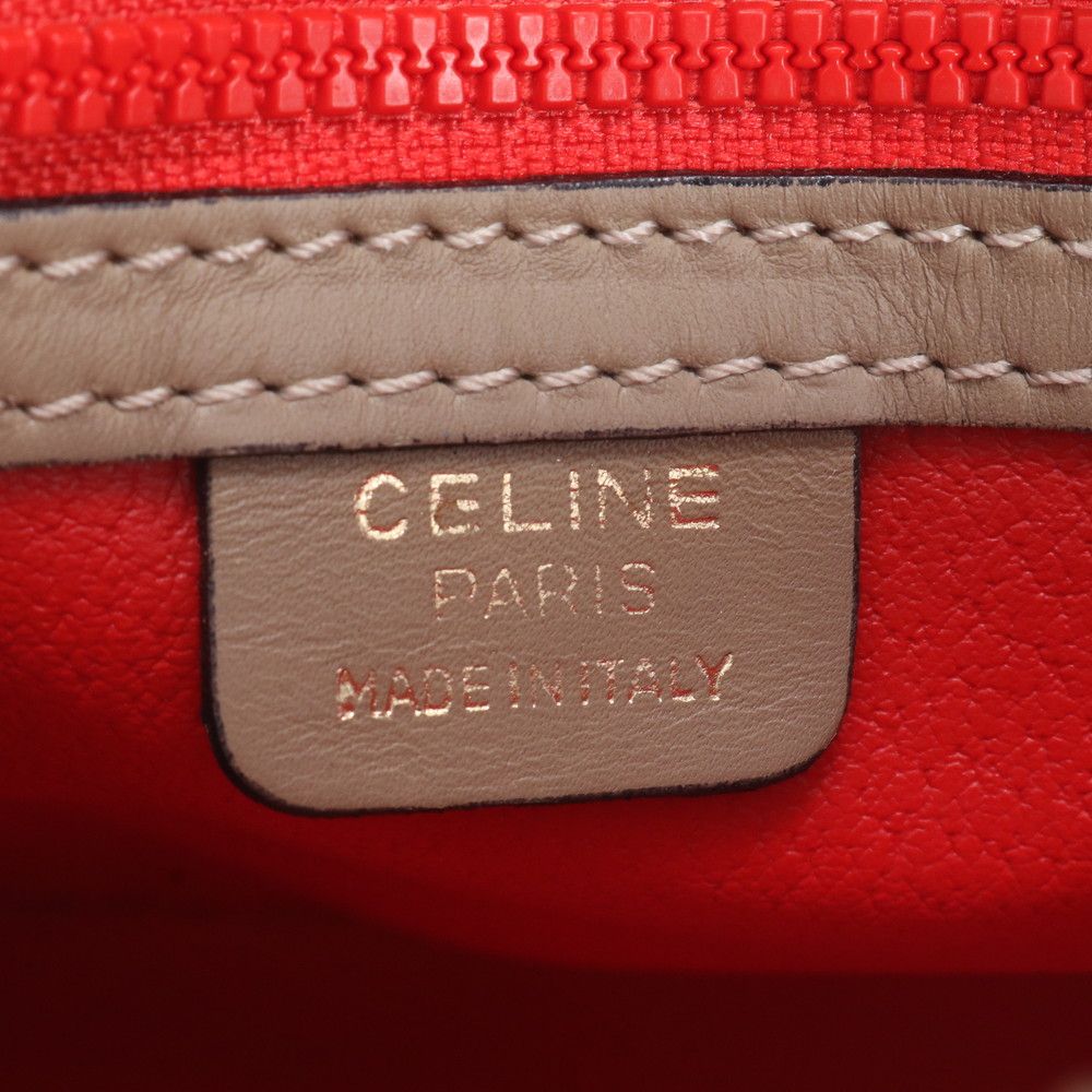 Celine Leather Shoulder Bag — view 8