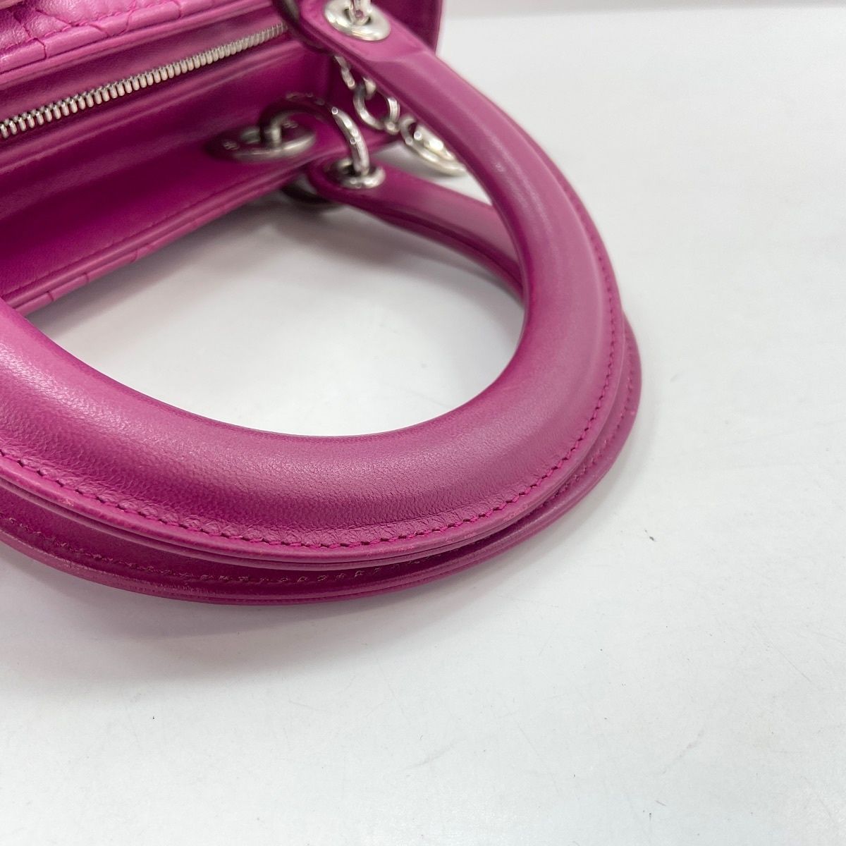 Dior Handbag 2-Way Purple — view 8
