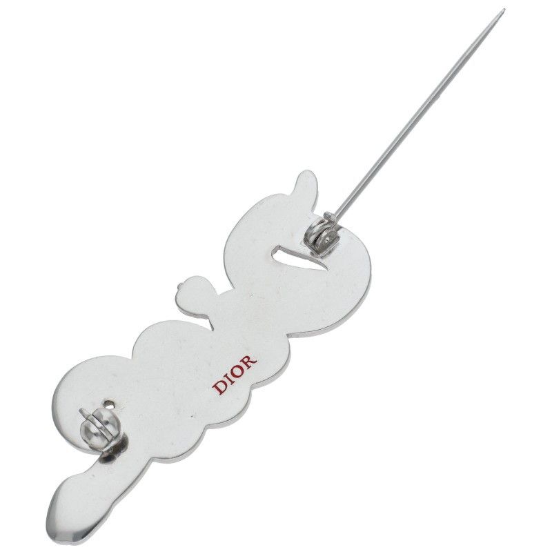 Dior Kaws Snake Logo Brooch — view 5