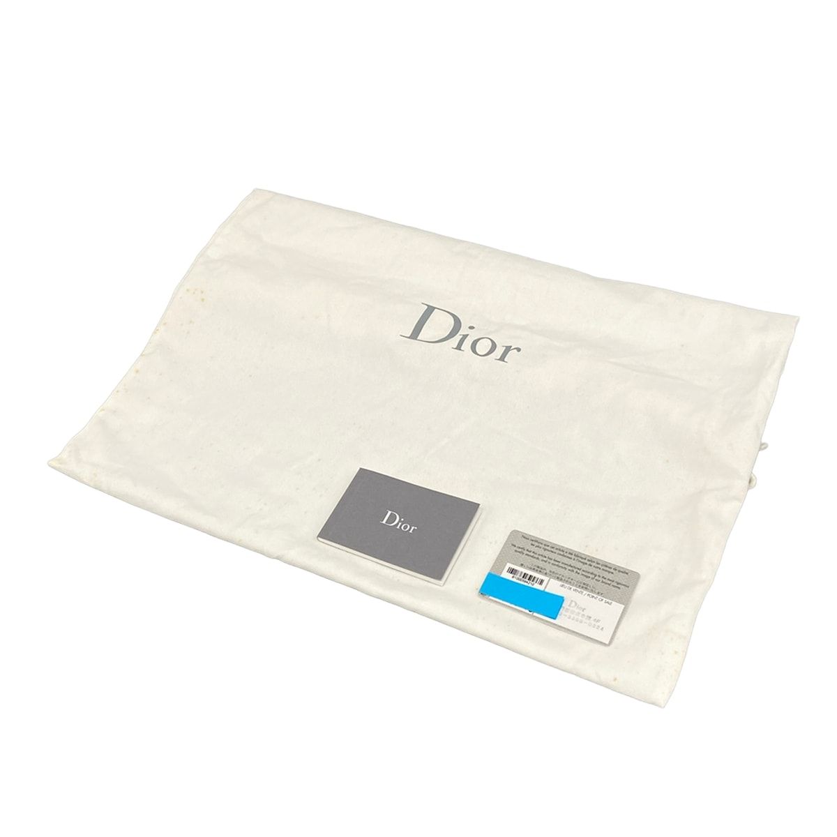 Dior Clutch Foldover Navy CD — view 8
