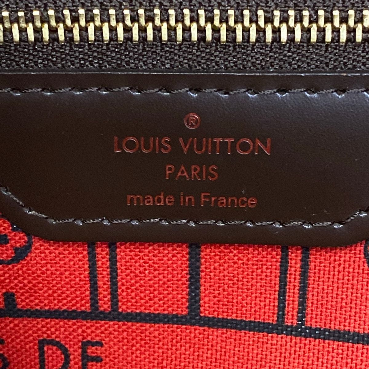 Louis Vuitton Tote Bag Damier Neverfull MM Ebene — view 8