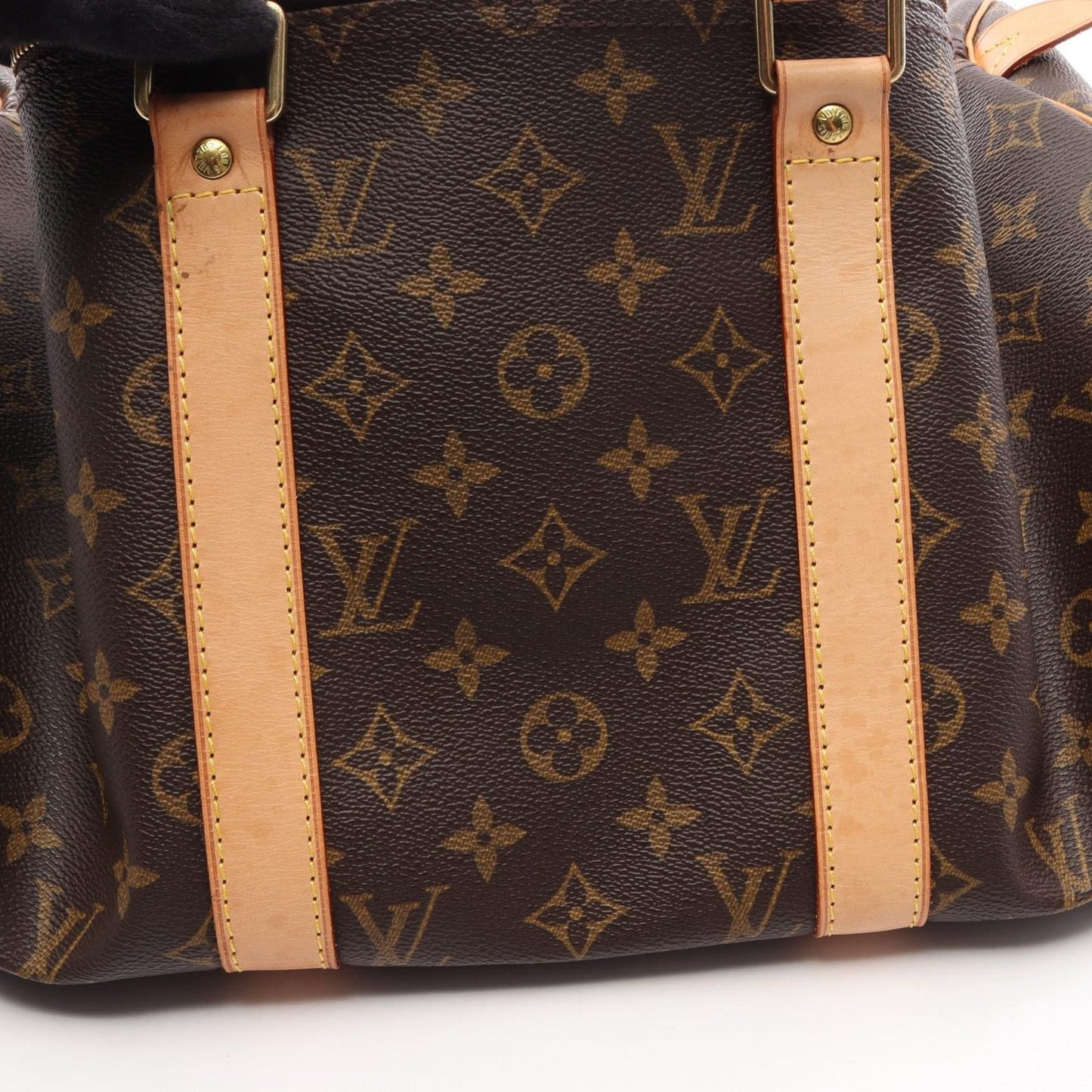 Louis Vuitton Boston Bag Keepall 50 Monogram Leather — view 8