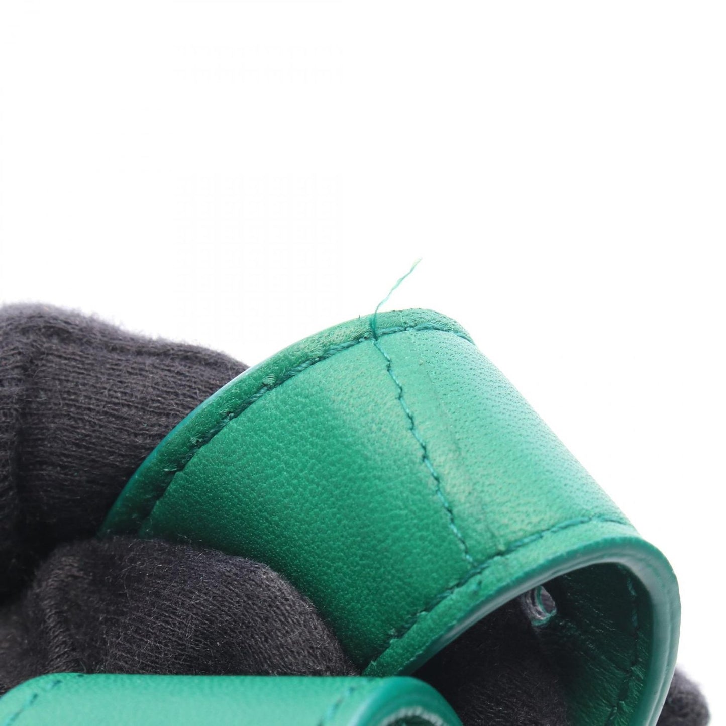 Bottega Veneta Shoulder Bag Cassette Green Lambskin — view 8