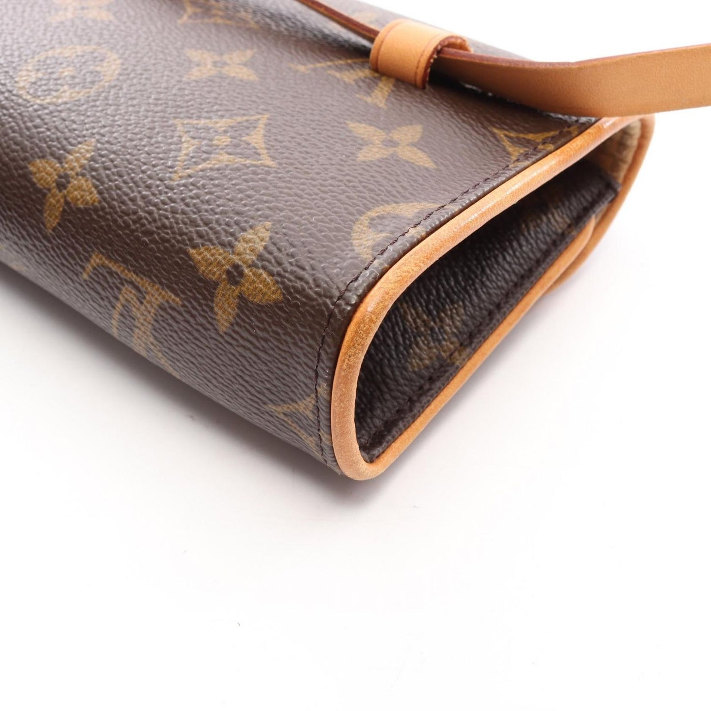 Louis Vuitton Waist Bag Pochette Florentine Monogram with Bouton Pression — view 8