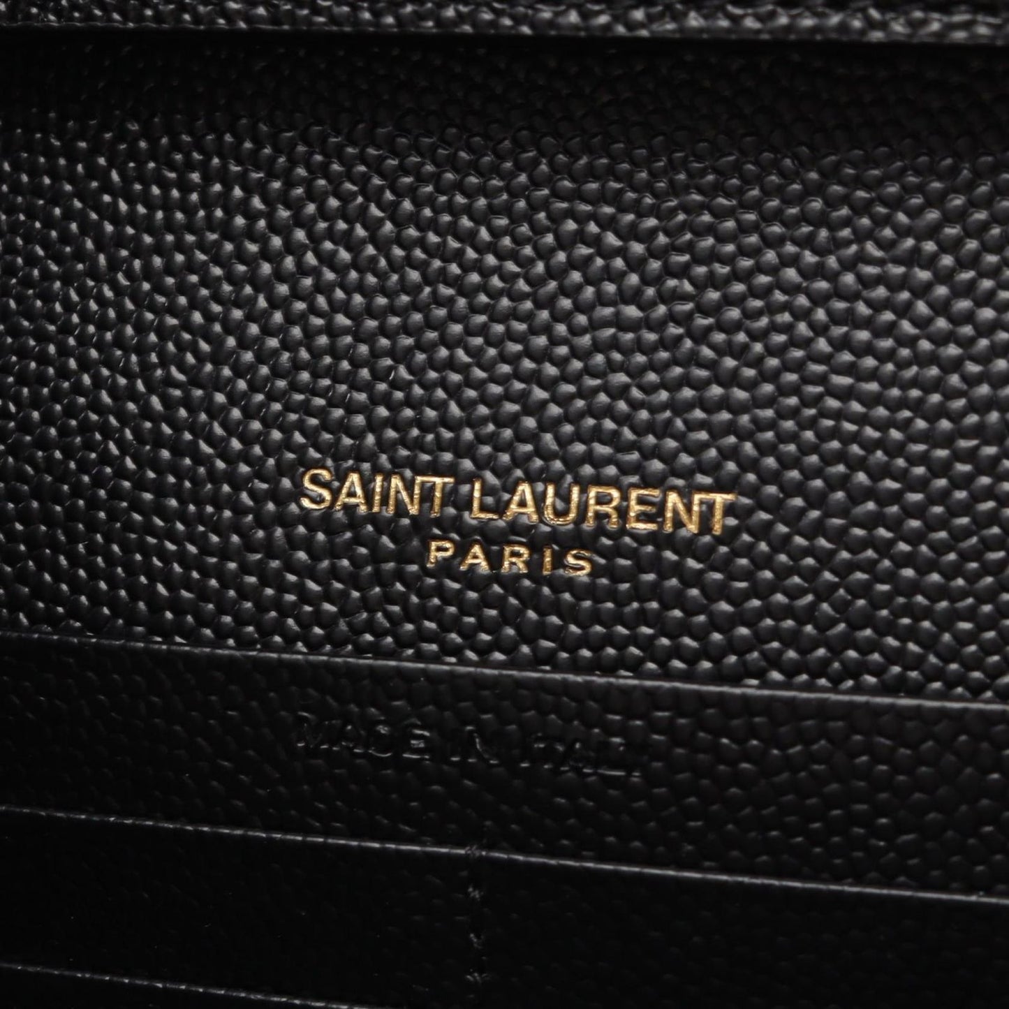 Saint Laurent Paris Shoulder Bag Monogram Leather — view 4