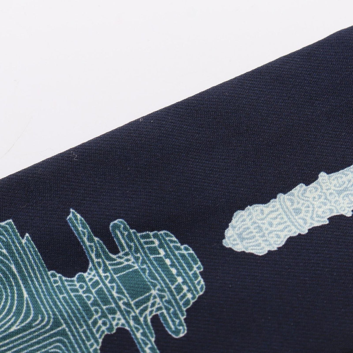 Hermes Scarf Twilly Merveilleuses Lanternes Ribbon Silk — view 6