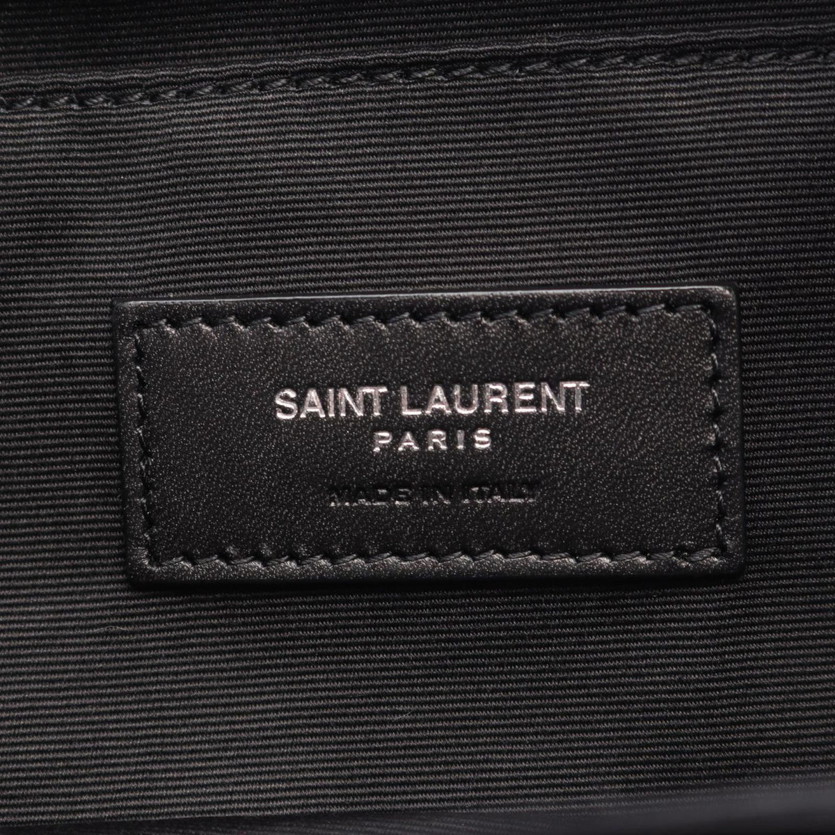 Saint Laurent Paris Waist Bag Canvas Leather — view 4