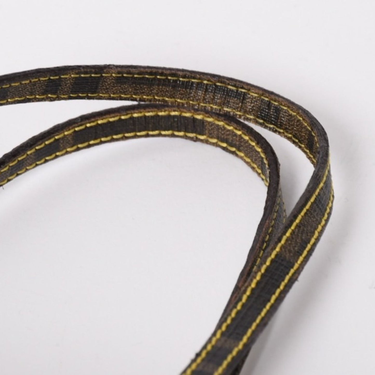 Fendi Zucca Pattern Tote Bag Brown Yellow Gold — view 8