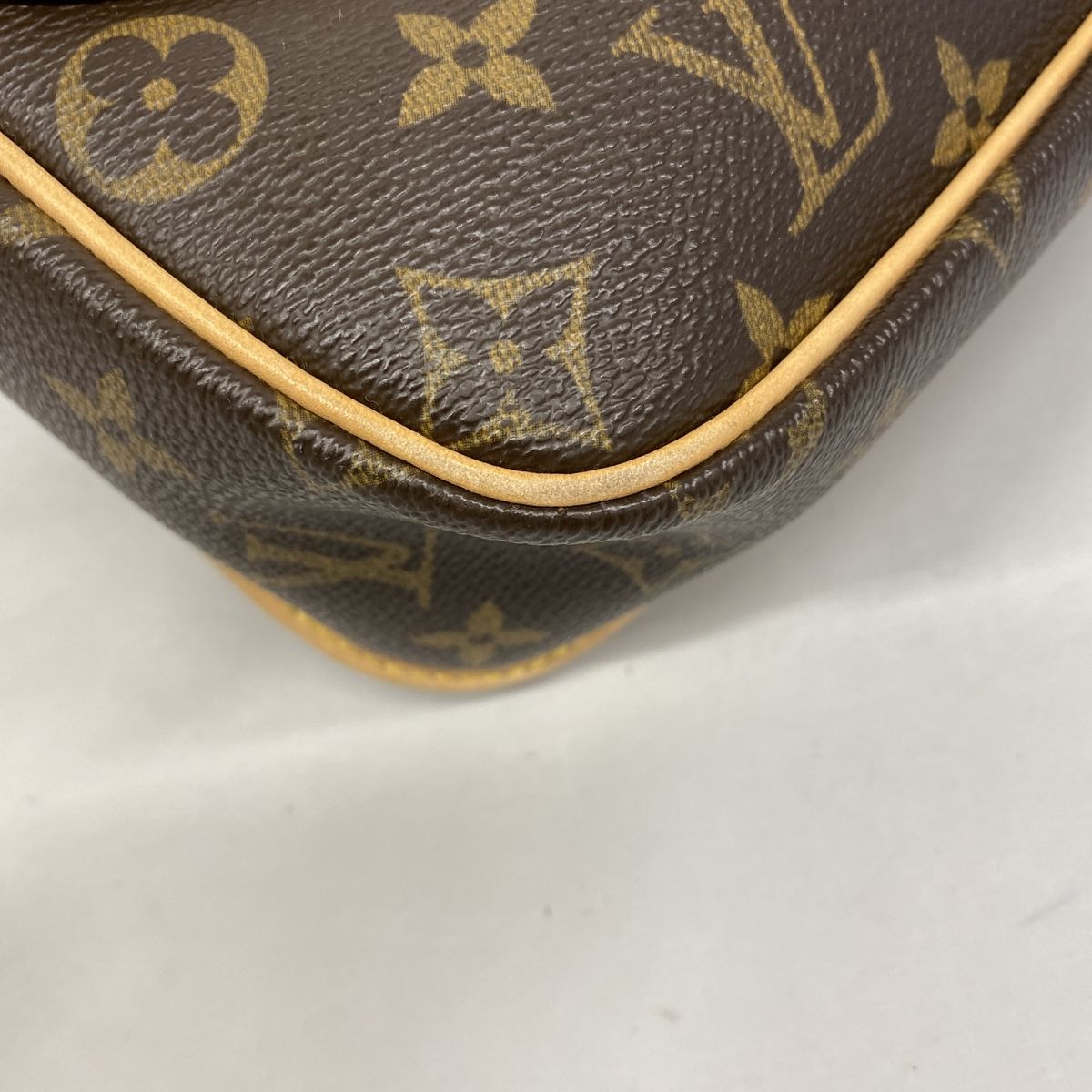 Louis Vuitton Shoulder Bag Monogram Solonge Brown — view 8