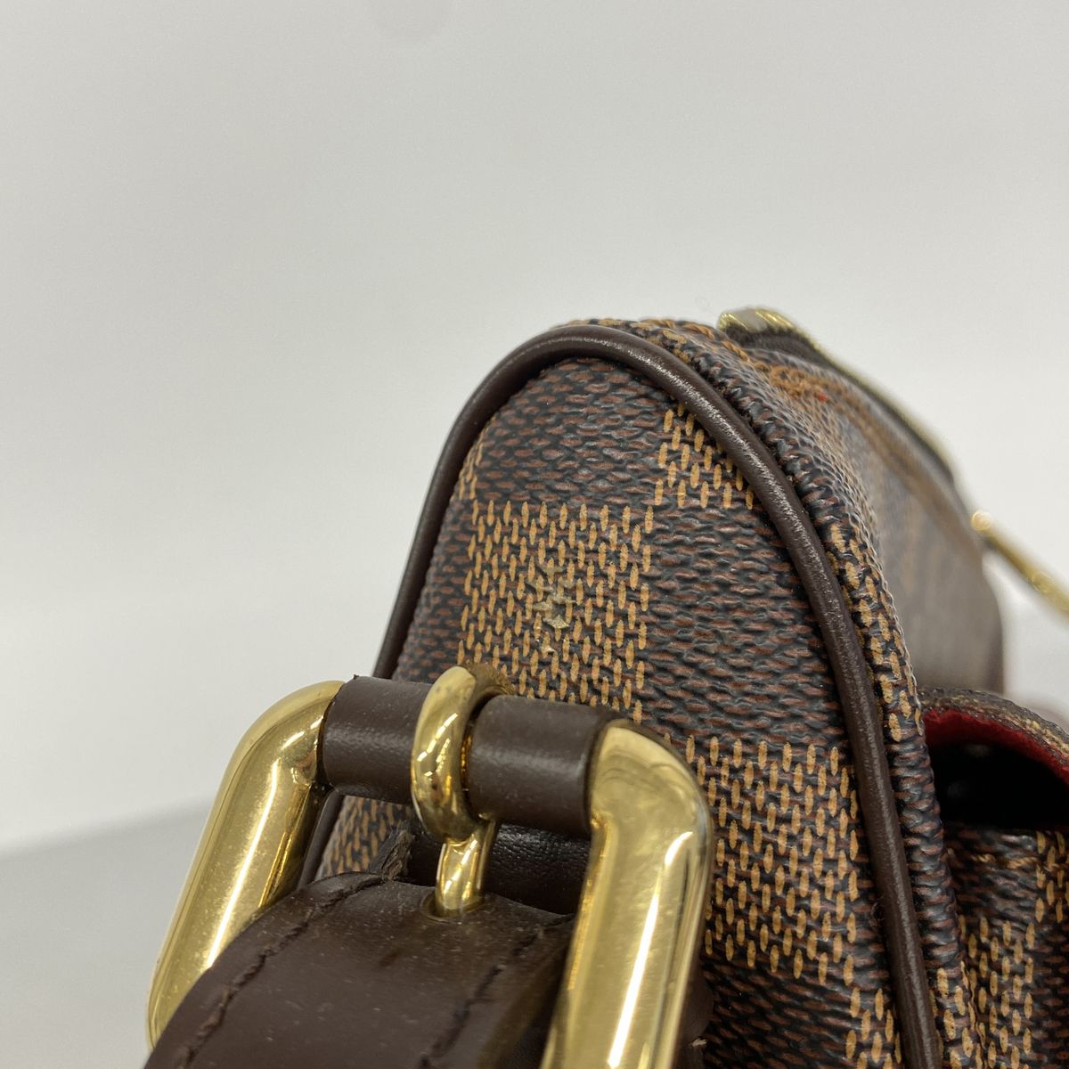 Louis Vuitton Shoulder Bag Damier Ravello GM Ebene — view 8