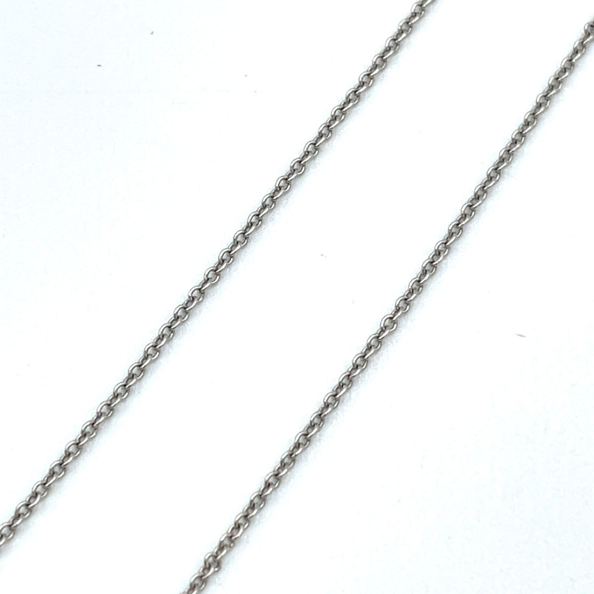 Tiffany & Co Bezel Set Diamond Flower 18K Yellow Gold Clear Platinum Necklace — view 8