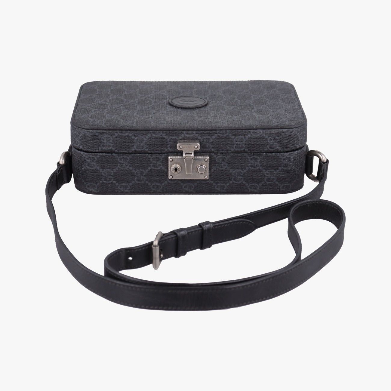 Gucci Interlocking Gray Canvas — view 8