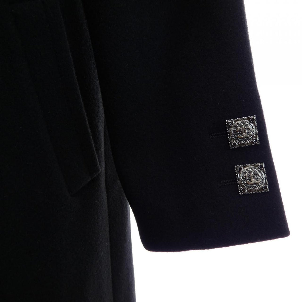 Chanel Coat Black — view 6