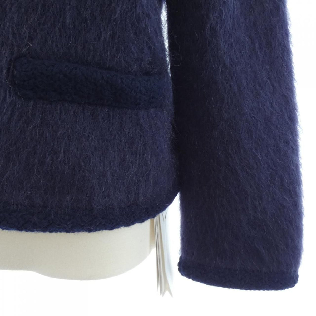 Celine Collarless Jacket Blue — view 6