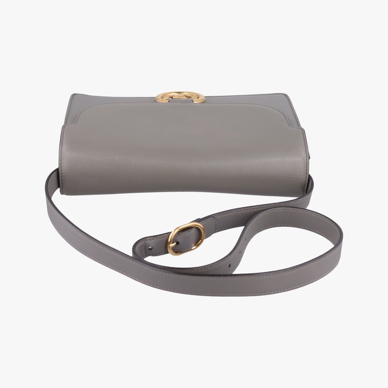Gucci GG Ring Marmont Gray Leather — view 8