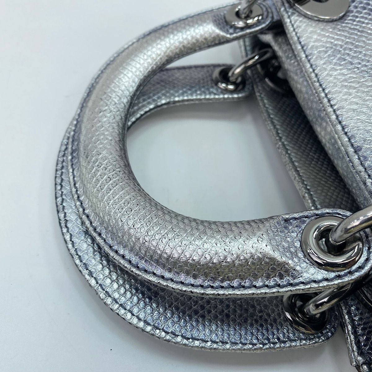 Dior Handbag 2-Way Silver — view 8