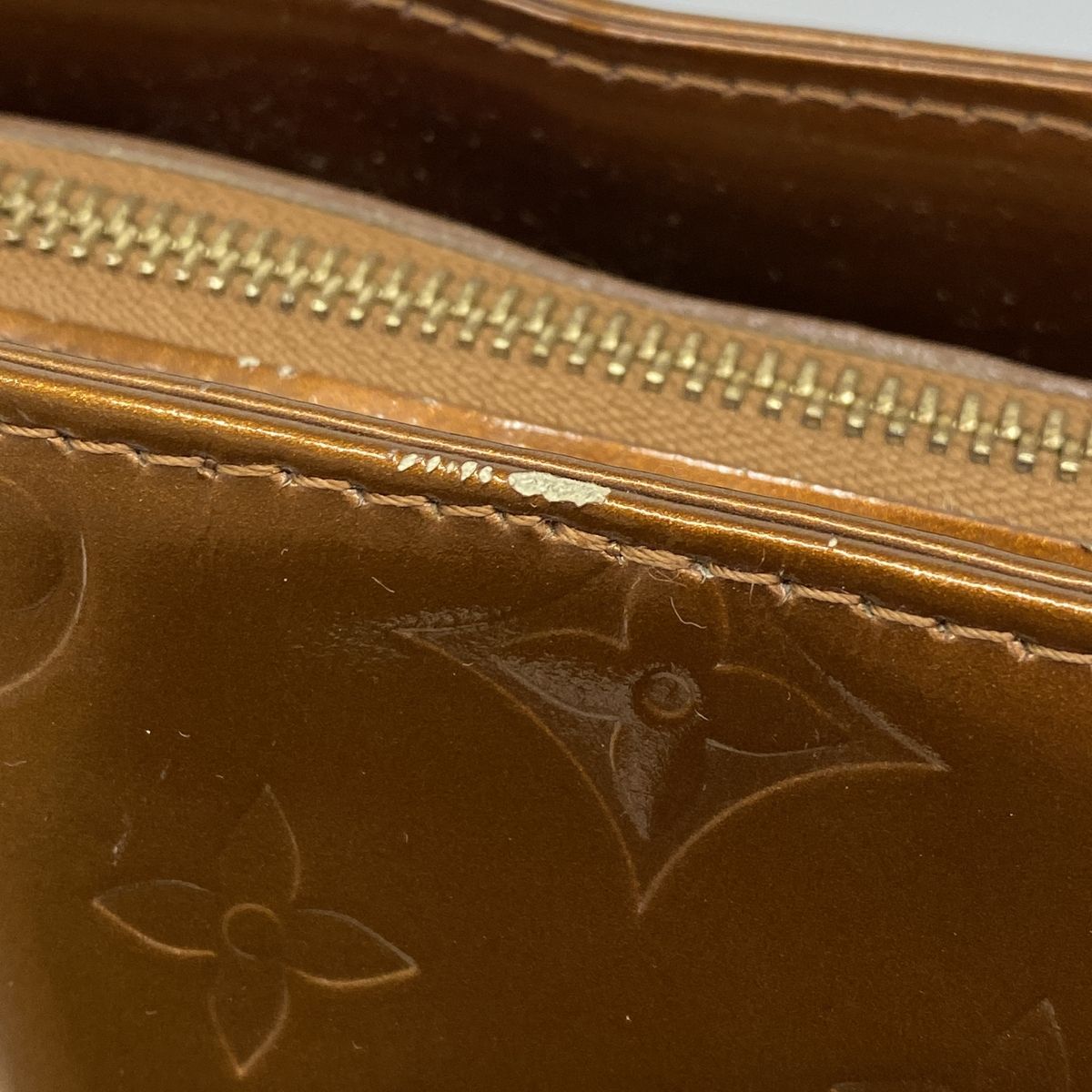 Louis Vuitton Tote Bag Vernis Houston Blanc — view 8