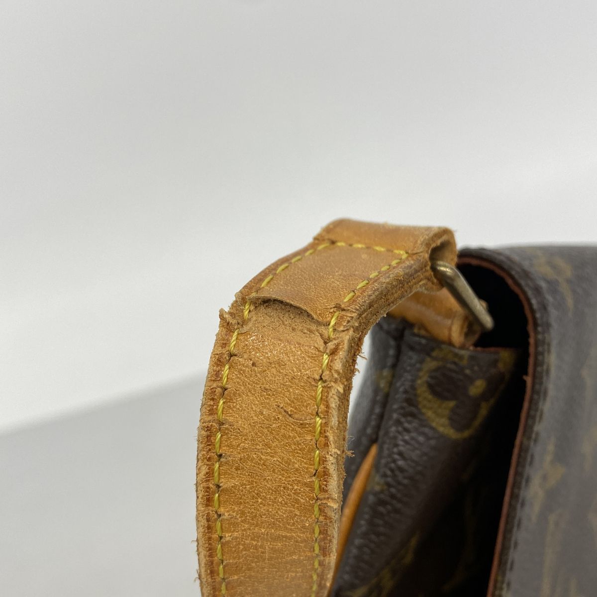 Louis Vuitton Shoulder Bag Monogram Musette Satango Short Strap Brown — view 8