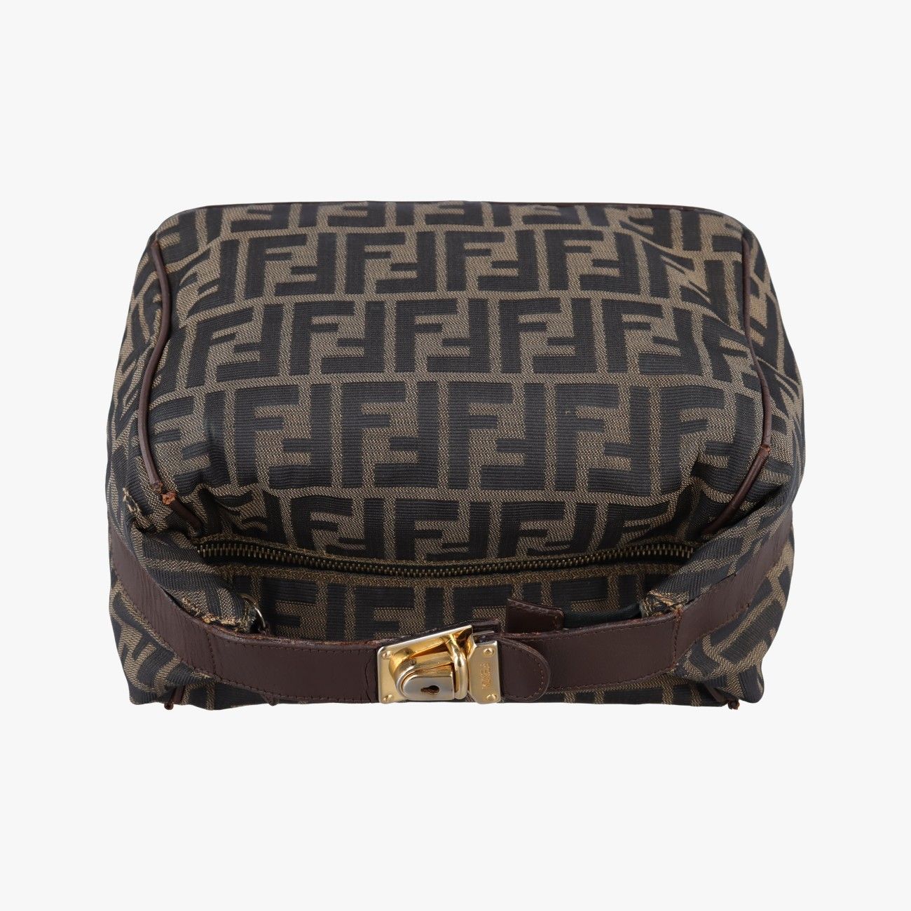 Fendi Zucca Print Brown Canvas — view 8