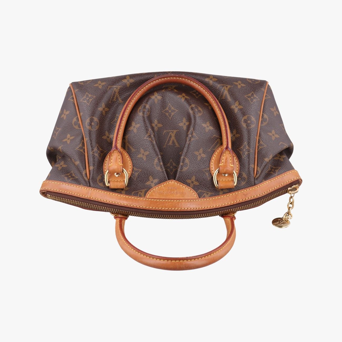 Louis Vuitton Tivoli PM Monogram Brown Canvas Handbag — view 8