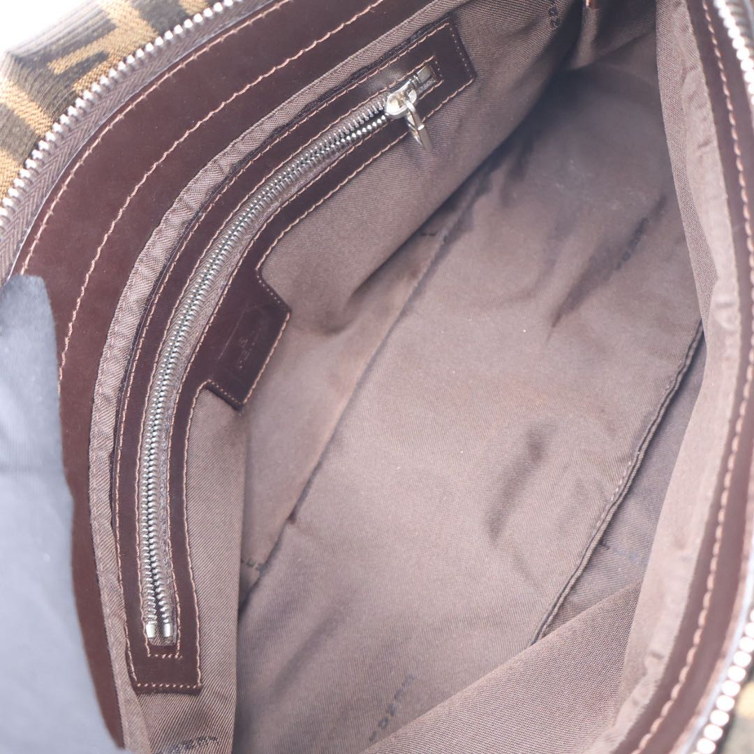 Fendi Zucca Pattern Shoulder Bag — view 8