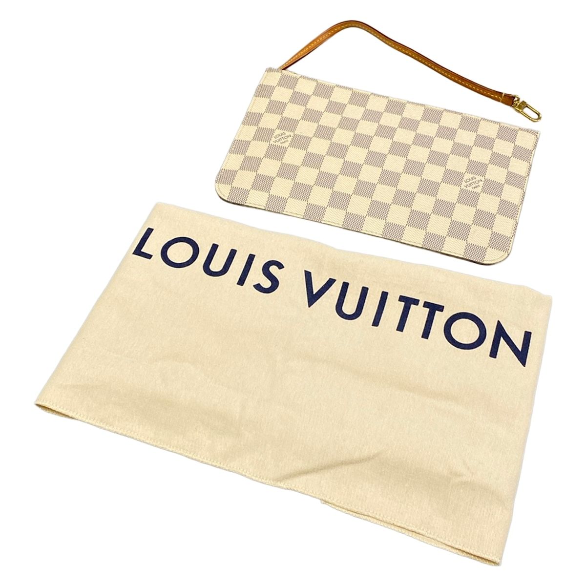 Louis Vuitton Tote Bag Damien Neverfull MM Azur Rose Ballerene — view 8