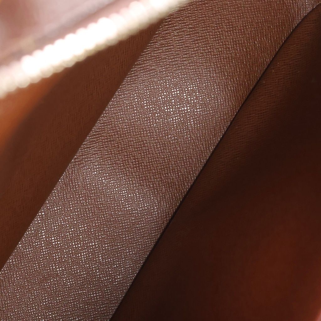 Louis Vuitton Nile Shoulder Bag Back Monogram Leather Brown — view 8