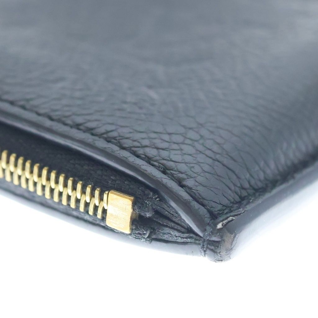 Louis Vuitton Card Case Recto Verso Monogram Empreinte Noir Coin Purse Wallet — view 6