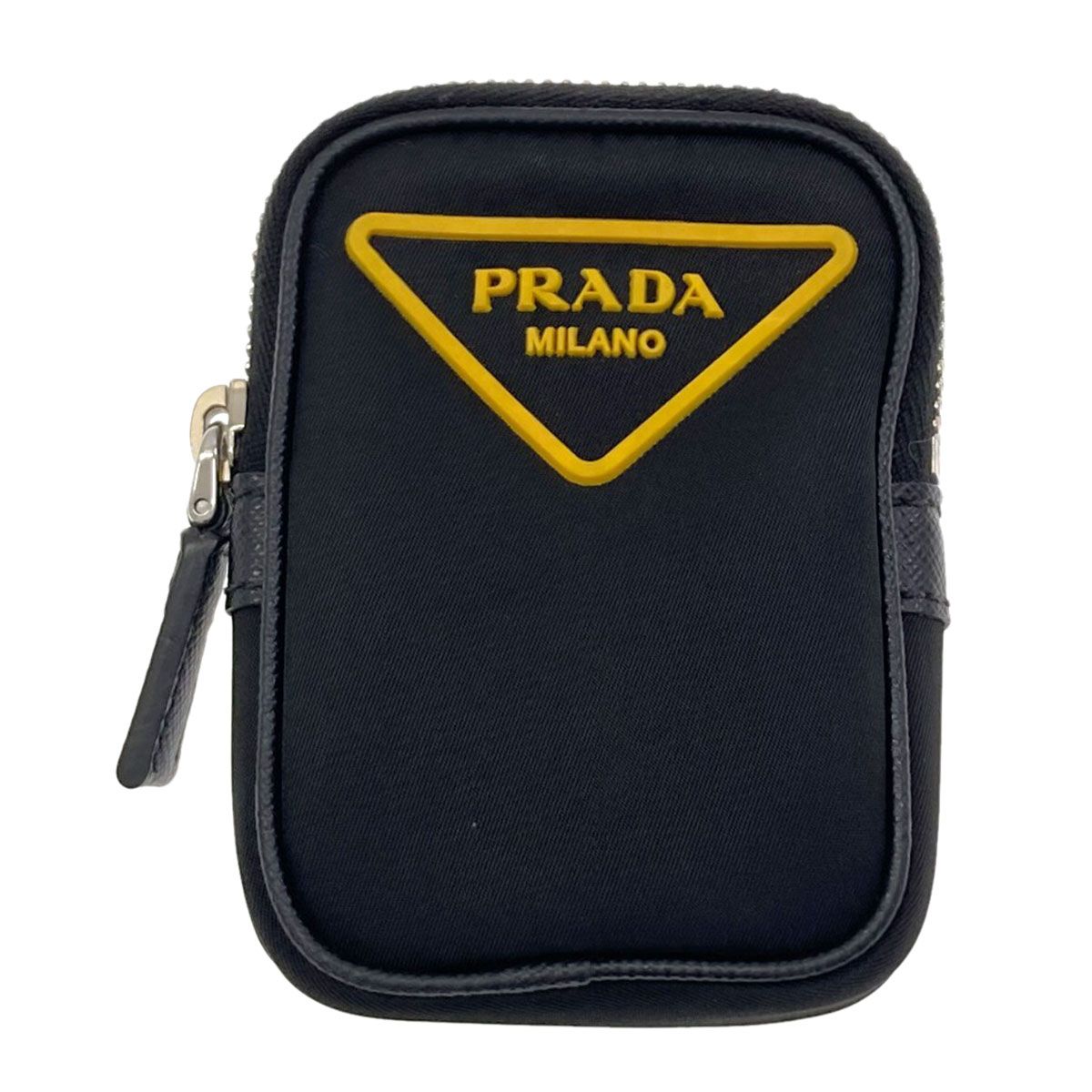 Prada Triangle Logo Shoulder Bag Nylon — view 8