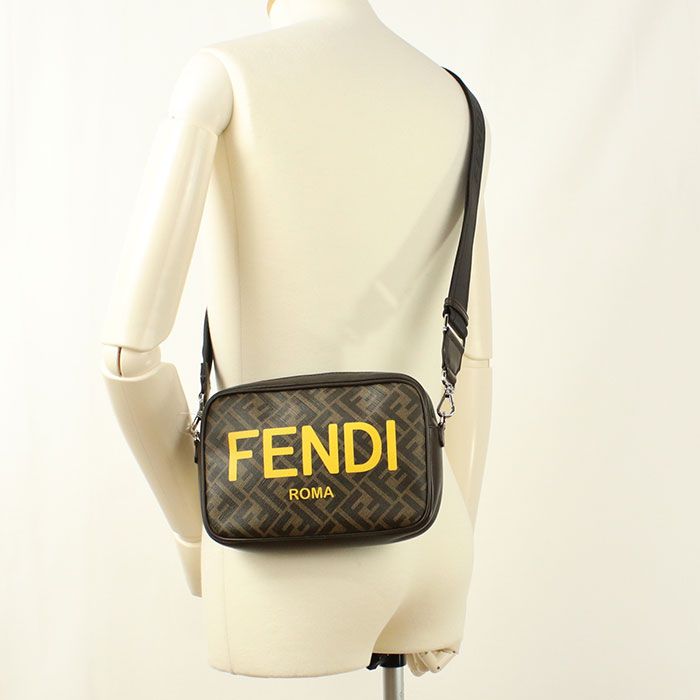 Fendi Camera Case Rome Crossbody Shoulder Bag — view 7