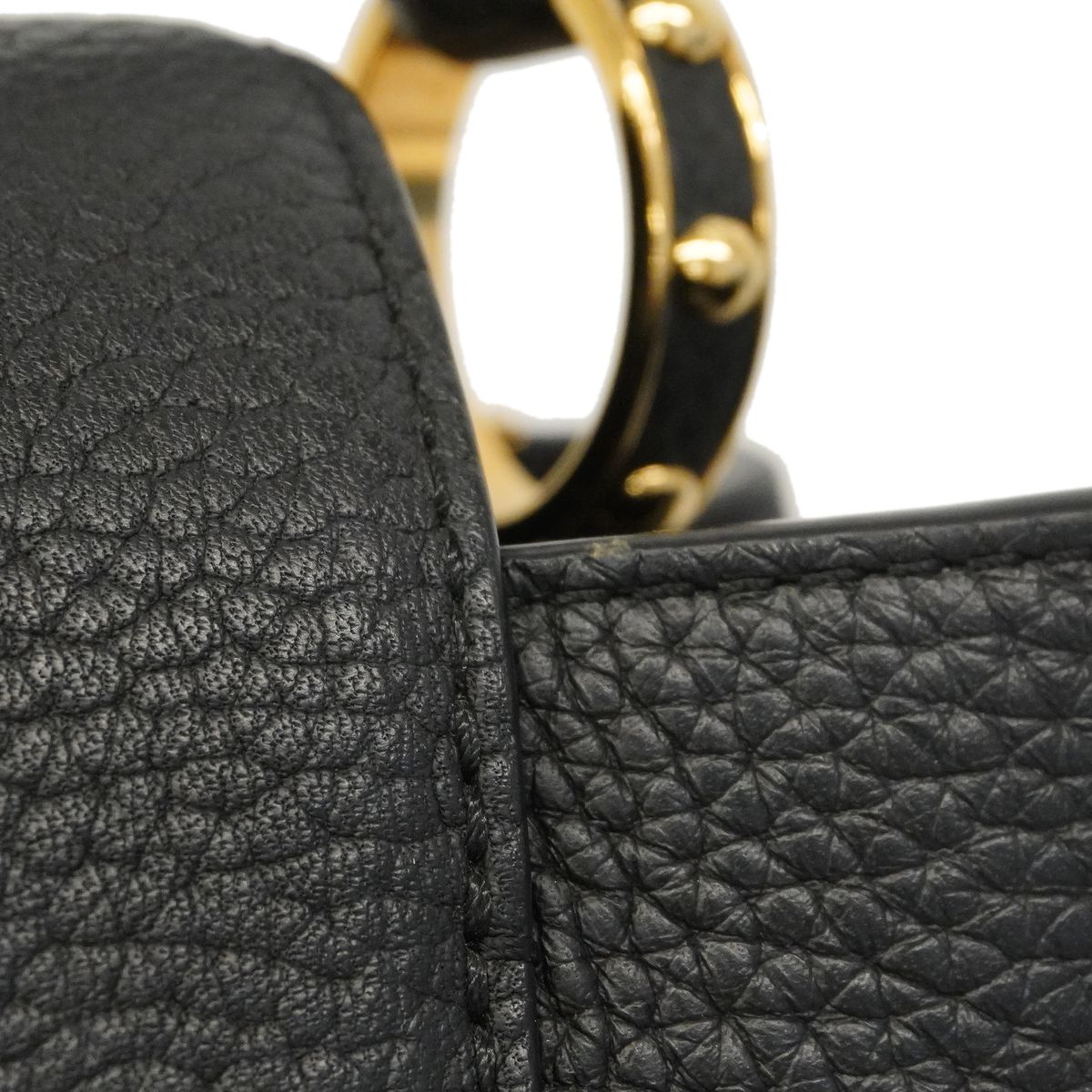 Louis Vuitton Handbag Capucines BB Black — view 8