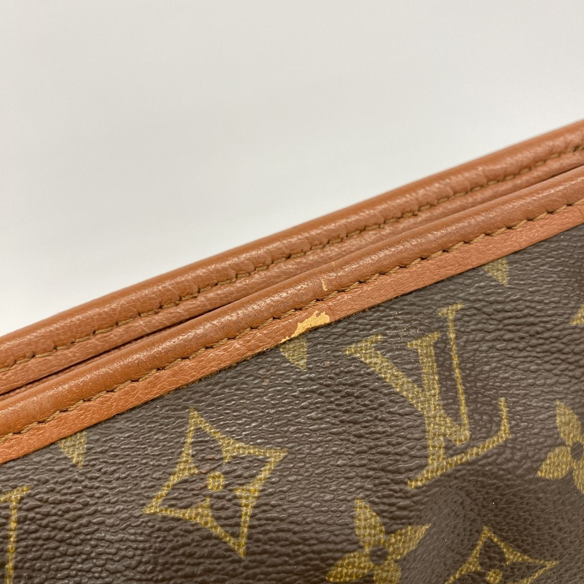 Louis Vuitton Tote Bag Monogram Sac Weekend PM Brown — view 8